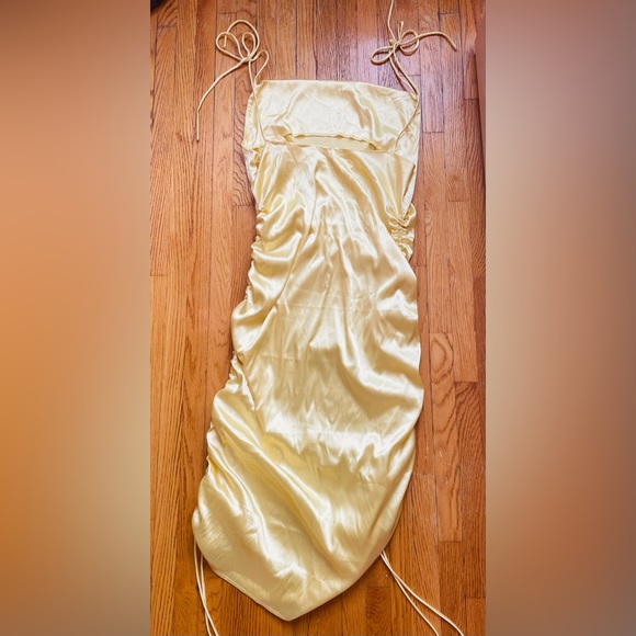 Silk Midi Dress - Picture 2 of 3